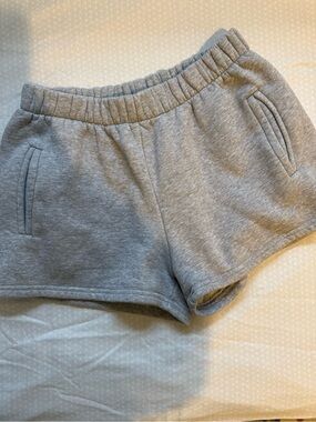 Women's Gray Fleece Lounge Shorts - Comfort Fit Tic Toc